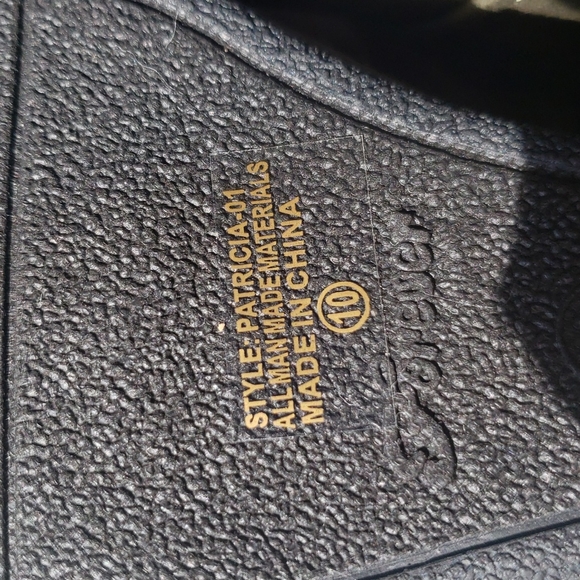 Forever 21 Patricia Lace Up Wedge Boot Olive Green 10M - Picture 7 of 9